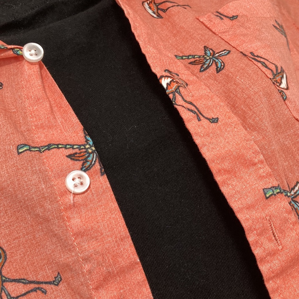 Palm Tree Button Down - Picture 5 of 7